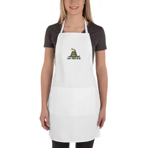 Gadsden Flag Embroidered Apron