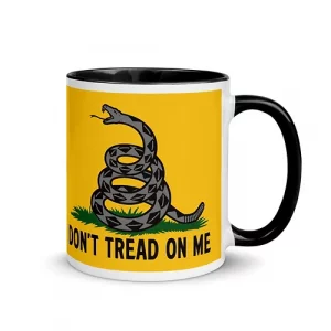 Gadsden Flag Mug with Color Inside