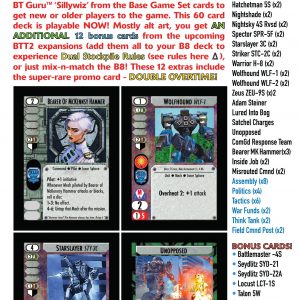 Battletech: Tactics 2 Decks - Basic Steiner