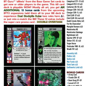 Battletech: Tactics 2 Decks - Basic Liao