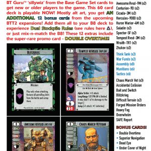 Battletech: Tactics 2 Decks - Basic Marik