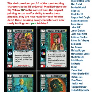 Battletech: Tactics 2 - Modified Unique Reprints