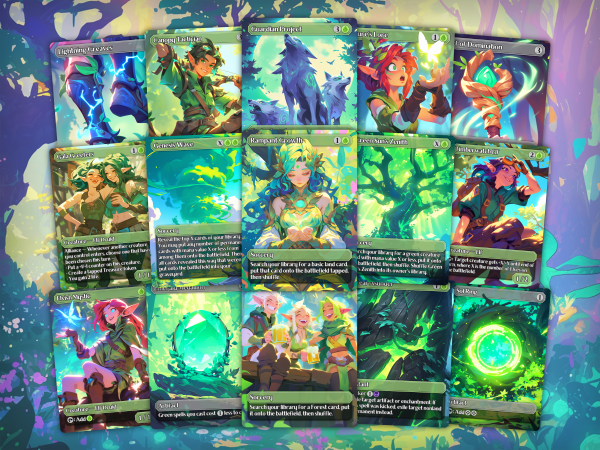 Lathril, Blade of the Elves MTG Commander Proxy Deck - Image 5
