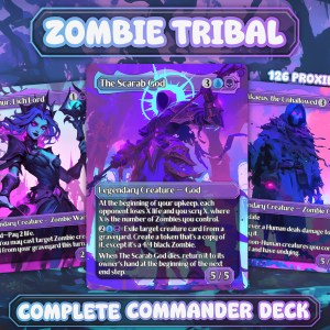 The Scarab God Commander Proxy Deck