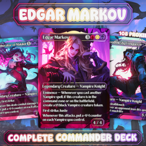 Edgar Markov MTG Commander Proxy Deck