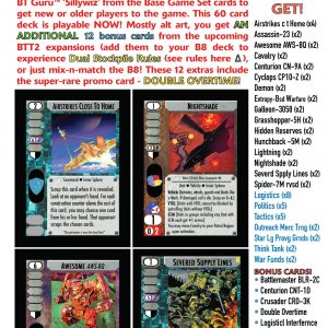 Battletech: Tactics 2 Decks - Basic Rasalhague